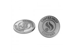 Значок с логотипом компании Coffeeshop