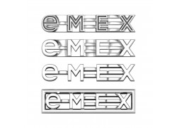 Значок с логотипом компании EMEX